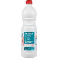 Amoniaco con detergente perfumado EROSKI, botella 1,5 litros