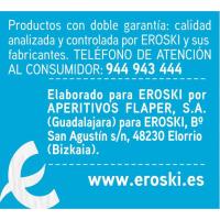 Mix fibra sin sal añadida EROSKI, bolsa 75 g