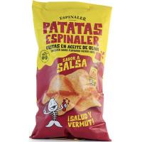 Patatas con salsa ESPINALER, bolsa 125 g