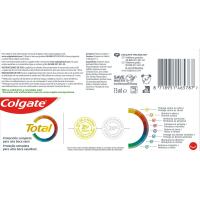 Dentífrico original COLGATE Total, pack 2x75 ml