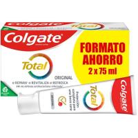 Dentifrici original COLGATE Total, pack 2x75 ml