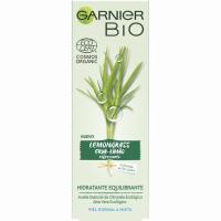 Crema hidratante de lemongrass GARNIER BIO, tubo 50 ml