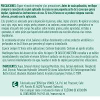 Crema depilatoria p. sensible hipoalergenica belle, tubo 200 ml