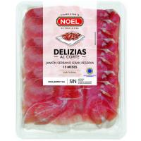 Delizias de pernil serrà sense additius NOEL, safata 100 g