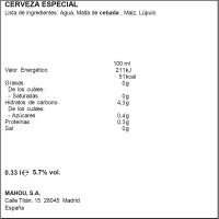 Cerveza Magna SAN MIGUEL, lata 33 cl