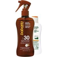 Aceite solar de coco SPF30+ After BABARIA, pistola 200 ml