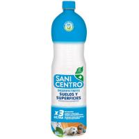 Fregasuelos Multidesinfeccion SANICENTRO, botella 1,5 litros