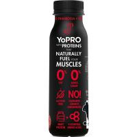 Bebible sabor fresa-frambuesa YOPRO, botella 300 g
