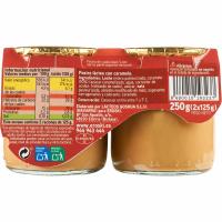 Postres toffe EROSKI, pack 2x125 g