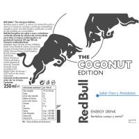 Beguda energètica RED BULL Coconut, llauna 25 cl