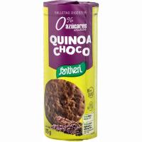 Galeta digestive de quinoa-xocolata SANTIVERI, paquet 175 g