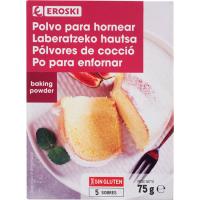 Llevat en pols EROSKI, caixa 75 g