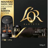 Café Doble Ristretto compatible Nespresso L'OR, caja 10 uds