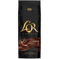 Café en grano natural forza intensidad 9 L'OR, paquete 500 g