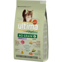 Alimento nograin sterilbuey gato ULTIMA Nature, saco 1,1 kg