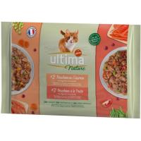 Alimento mpack de buey-pavo gato ULTIMA Nature, paquete 340 g