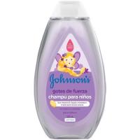 Champú gotas de fuerza JOHNSON`S, bote 500 ml