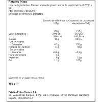 Patates fregides selecta de pernil ibèric TORRES, bossa 150 g