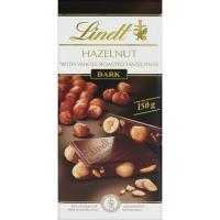 Chocolate Les Grandes negro-avellana LINDT, tableta 150 g