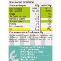 "Regañas" sense gluten EROSKI, bossa 100 g