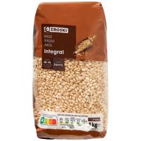 Arròs integral EROSKI, paquet 1 kg