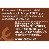 Arròs integral EROSKI, paquet 1 kg