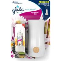 Ambientador mini spray relax GLADE UN TOQUE, aparato + recambio