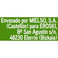 Miel de eucalipto EROSKI, dosificador 350 g