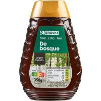 Mel del bosc EROSKI, dosificador 350 g