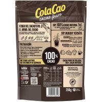 Cacau soluble pur 100% cacau natural COLA CAO, bossa 250 g