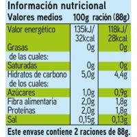 Corazones de alcachofa sin sal EROSKI, frasco 175 g