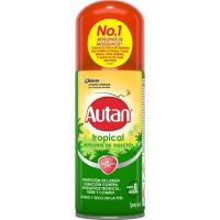 Repelente mosquitos tropical AUTAN,aerosol 100ml