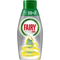 Lavavajillas máquina gel limón FAIRY, botella 32 dosis