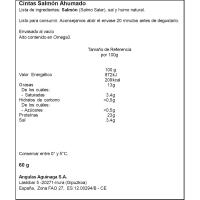 Cintas de salmòn ahumado ROYAL, bandeja 60 g