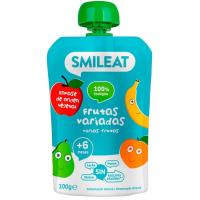 Bosseta de fruita variada ecològica SMILEAT, bossa 100 g