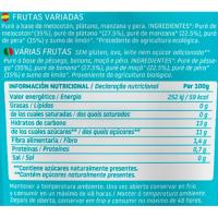 Bosseta de fruita variada ecològica SMILEAT, bossa 100 g