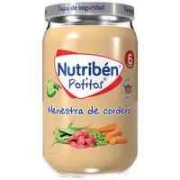 Potito menestra de cordero NUTRIBEN, tarro 235 g