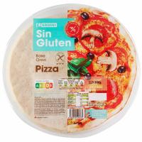 Base de pizza sense gluten EROSKI, safata 300 g