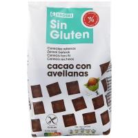 Baggies rellenos de chocolate sin gluten EROSKI, bolsa 400 g