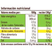 Bolas de miel sin gluten EROSKI, bolsa 400 g