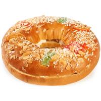 Roscón mixto de nata&trufa EROSKI, 800 g