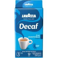 Cafè mòlt descafeïnat LAVAZZA, paquet 250 g