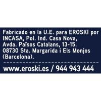 Gel vajillas máquina EROSKI TODO EN 1, botella 650 ml