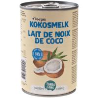 Leche de coco TERRA SANA, lata 400 ml