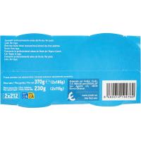 Fruites variades sense sucre EROSKI, pack 2x115 g