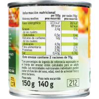 Maíz dulce EROSKI, pack 3x140 g