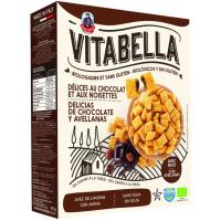 Cereales sin gluten de choco y avellana VITABELLA, caja 300 g