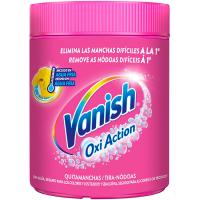 Quitamanchas en polvo oxi action color VANISH, bote 900 g