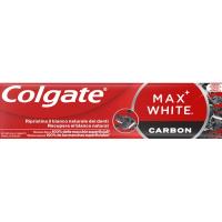 Dentifrici carbó COLGATE Max White, tub 75 ml