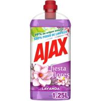 Netejador lavanda AJAX, ampolla 1,25 litres